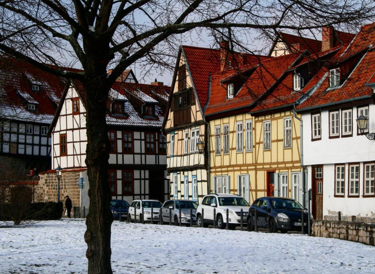 Hotel Garni Tilia Quedlinburg Ngoại thất bức ảnh