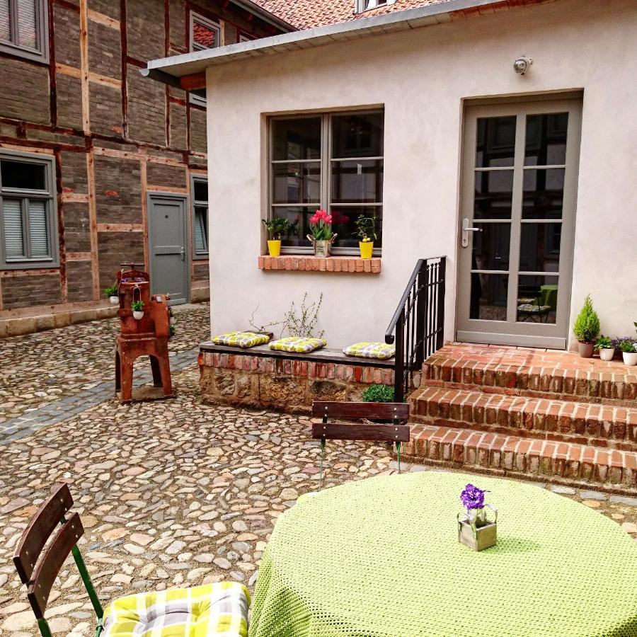 Hotel Garni Tilia Quedlinburg Ngoại thất bức ảnh