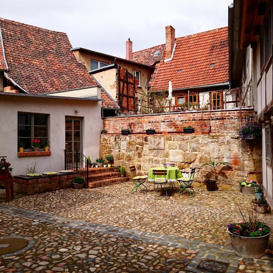 Hotel Garni Tilia Quedlinburg Ngoại thất bức ảnh